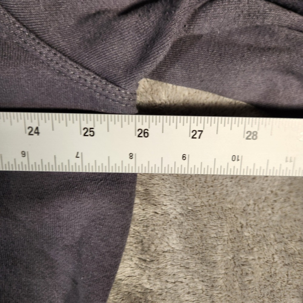 Hurley Hoodie Mens XXL MFT0008890 Gray Logo Fleece Pullover EUC - Picture 3 of 9